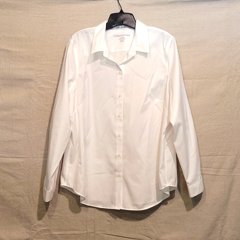 Crisp, White Coldwater Shirt